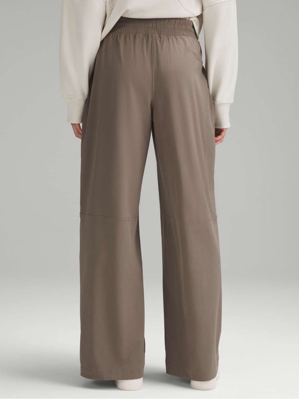 lululemon athletica Wide-Leg Pants in Taupe
